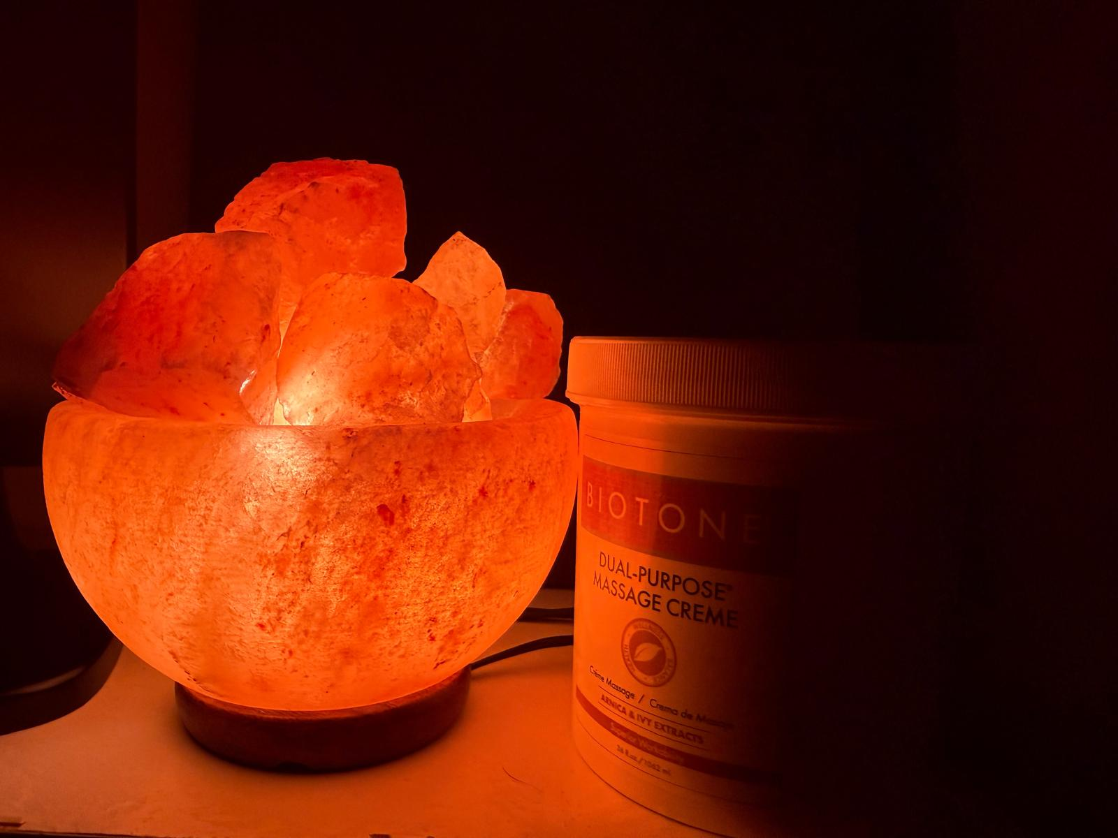 Clean massage studio environment in Edina MN