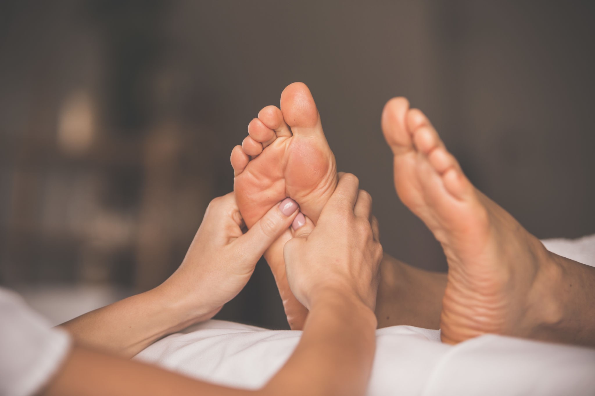Feet massage therapy